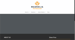 Desktop Screenshot of magnoliapetroleum.com